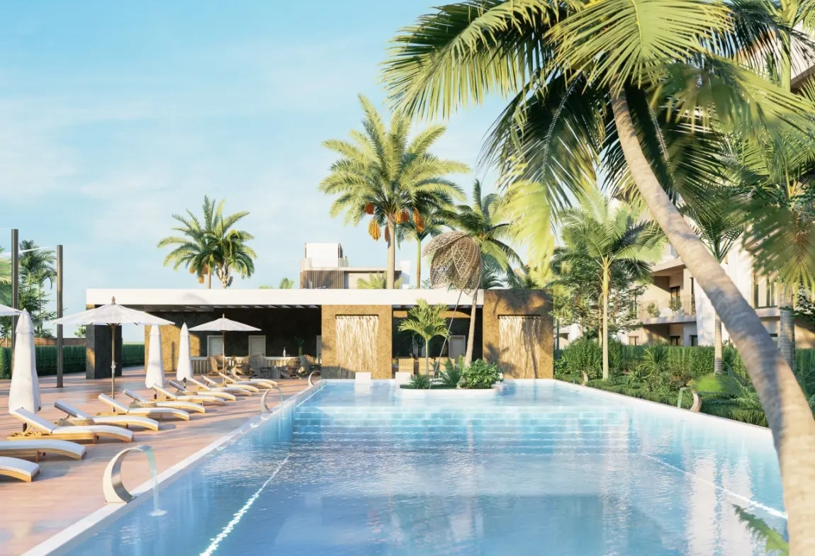 Baliza Residences: Casa de tres dormitorios en venta en White Sands Golf and Beach Resort, Punta Cana con terraza privada