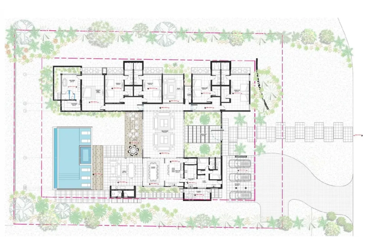 Barranca 73 : Maison de cinq chambres à vendre à Casa de Campo, La Romana, République dominicaine