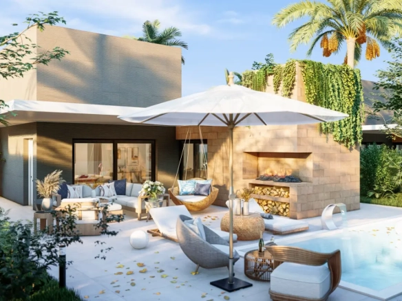 ID , Villa de cuatro habitaciones con jardín privado en venta en Baliza Residences, White Sands Golf & Beach Resort, Punta Cana ()
