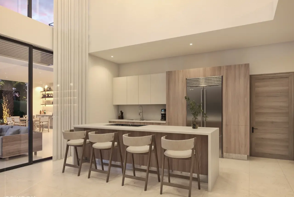 ID , Villa Las Sofias Three Bedroom Villa for Sale in Las Iguanas, Cap Cana with Balcony ()