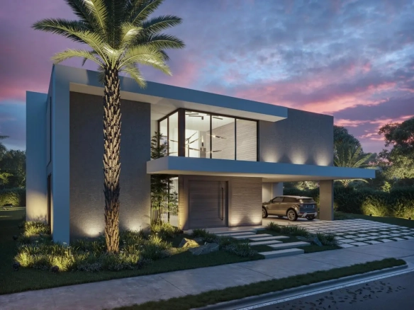 ID , Villa Las Sofías: Villa de tres habitaciones en venta en Las Iguanas, Cap Cana, con balcón ()