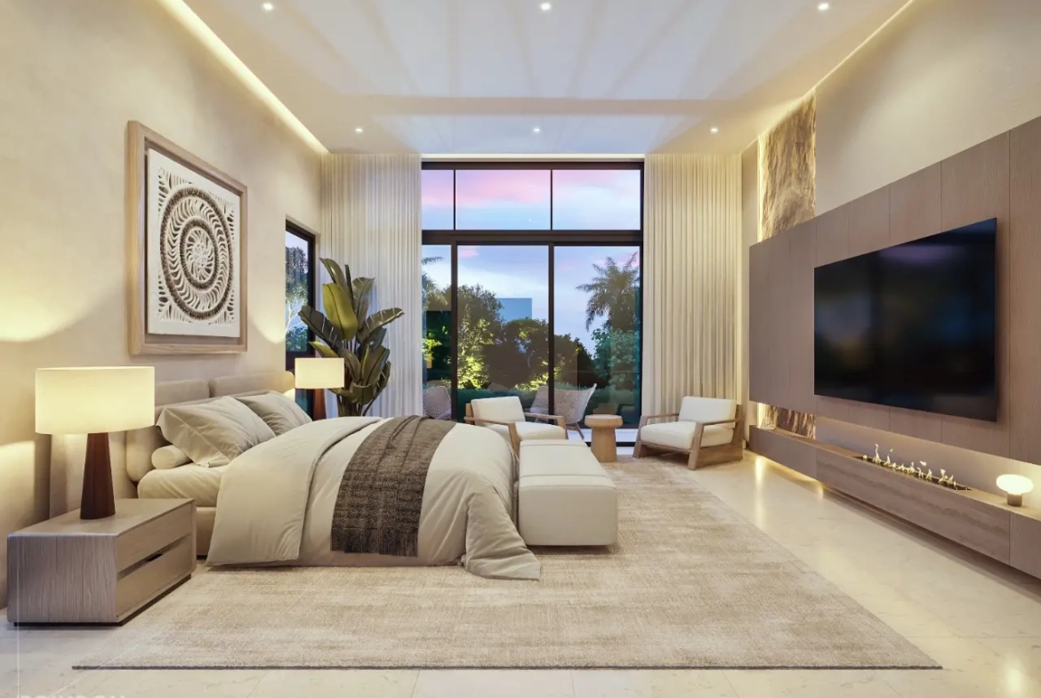 ID , Villa Las Sofias Three Bedroom Villa for Sale in Las Iguanas, Cap Cana with Balcony ()
