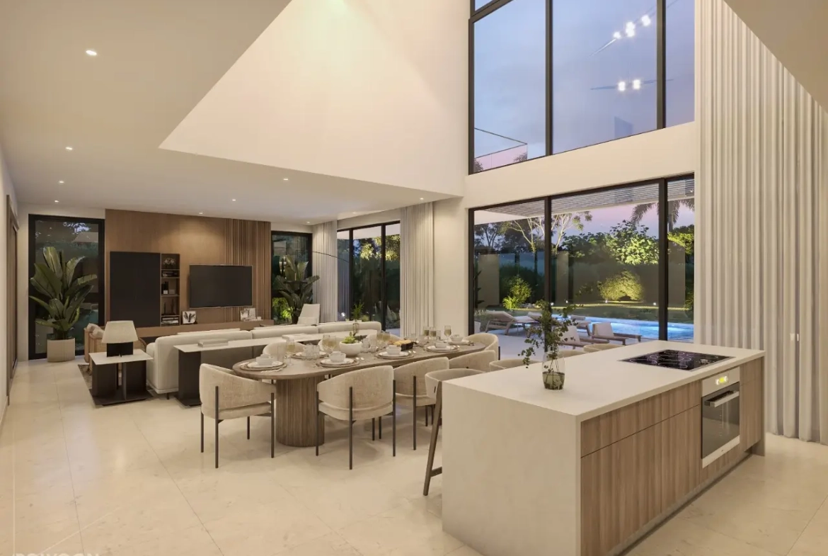ID , Villa Las Sofias Three Bedroom Villa for Sale in Las Iguanas, Cap Cana with Balcony ()