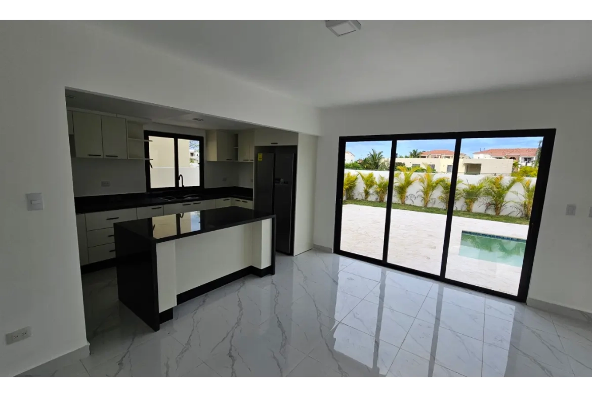Village Pacific Home : Maison de trois chambres à vendre à Bavaro, Punta Cana, avec terrasse