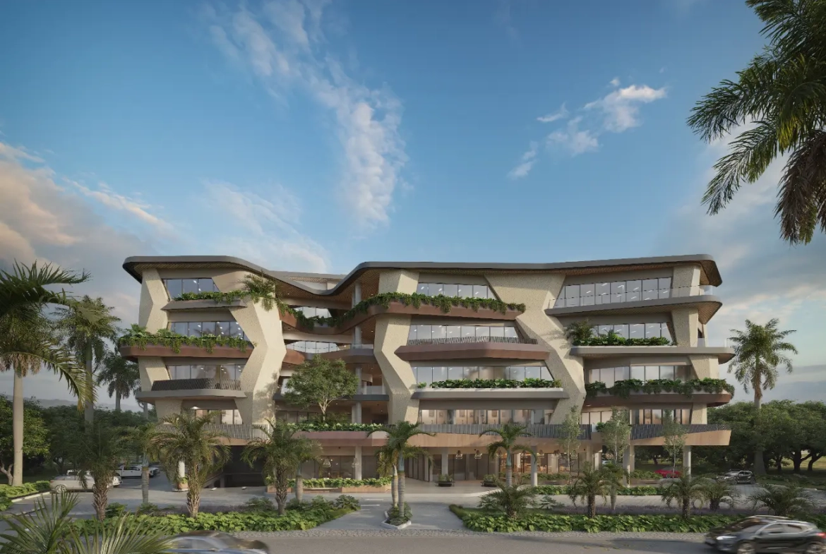 ID , Level Business Center for Sale located on El Dorado Avenue, Cap Cana with Terrace ()