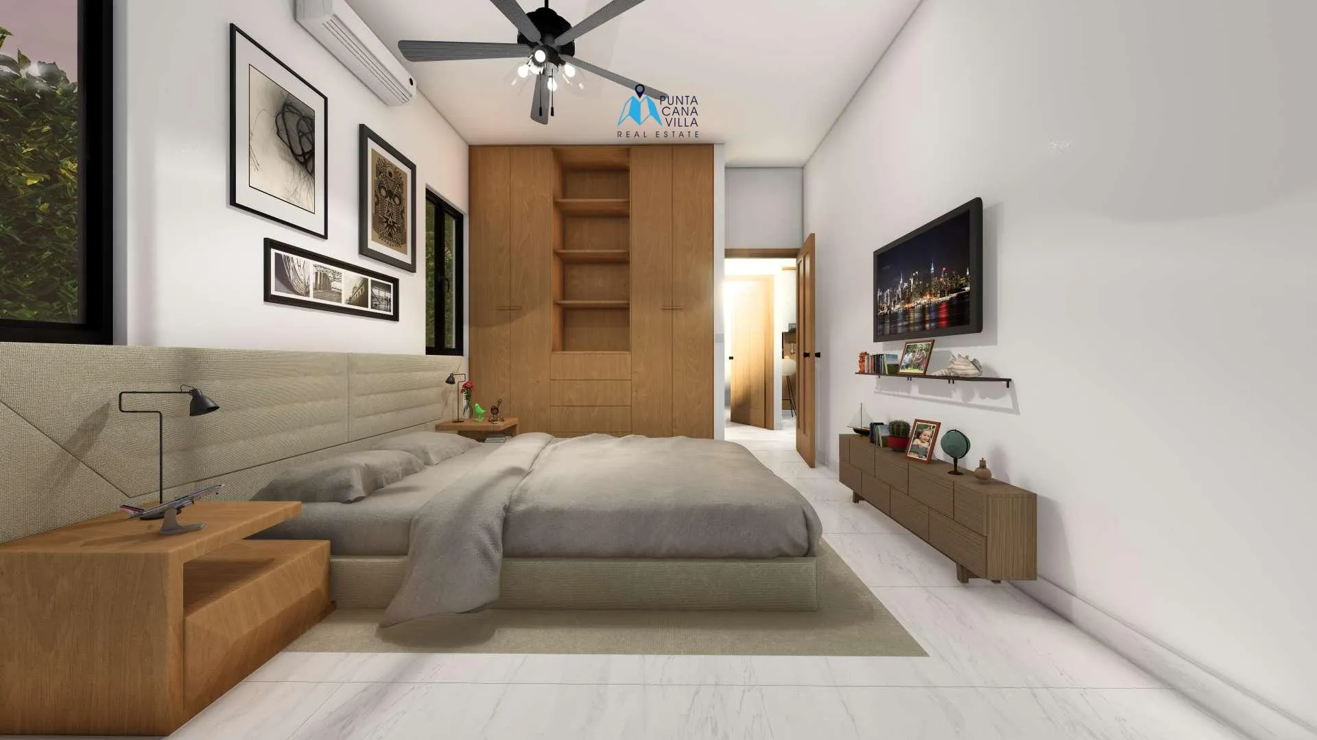 Sole Mio: Villa de 3 habitaciones en venta en Punta Cana, cerca de la playa de Macao