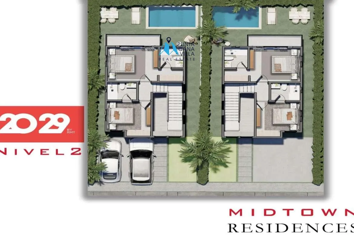 Midtown Residences Amazing Three Bedroom Villa For Sale In Bavaro ()