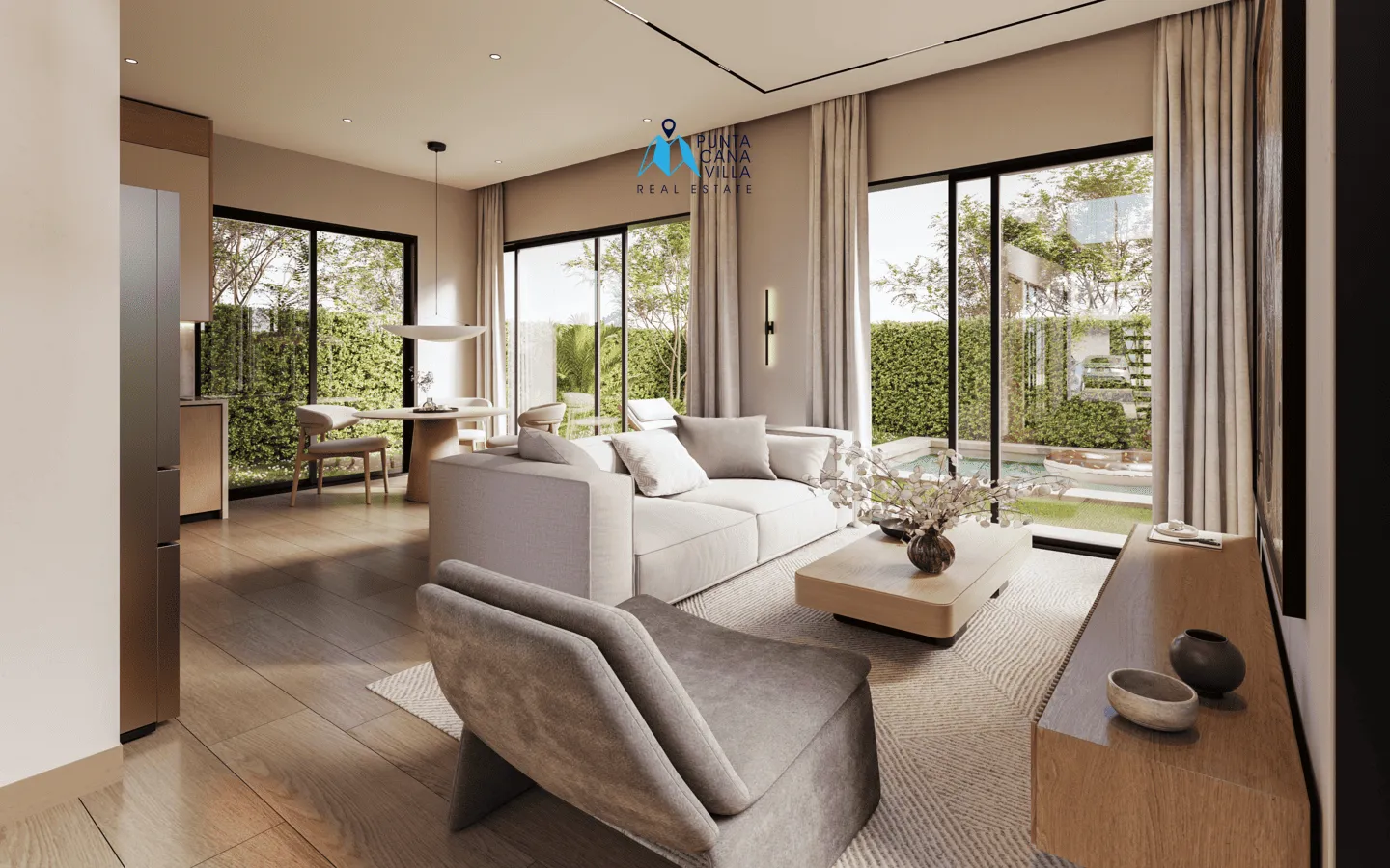 Midtown Residences 2: Increíble Villa de tres habitaciones en venta en Bávaro