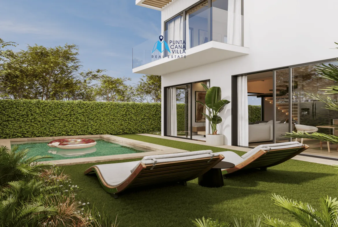 Midtown Residences Amazing Three Bedroom Villa For Sale In Bavaro ()