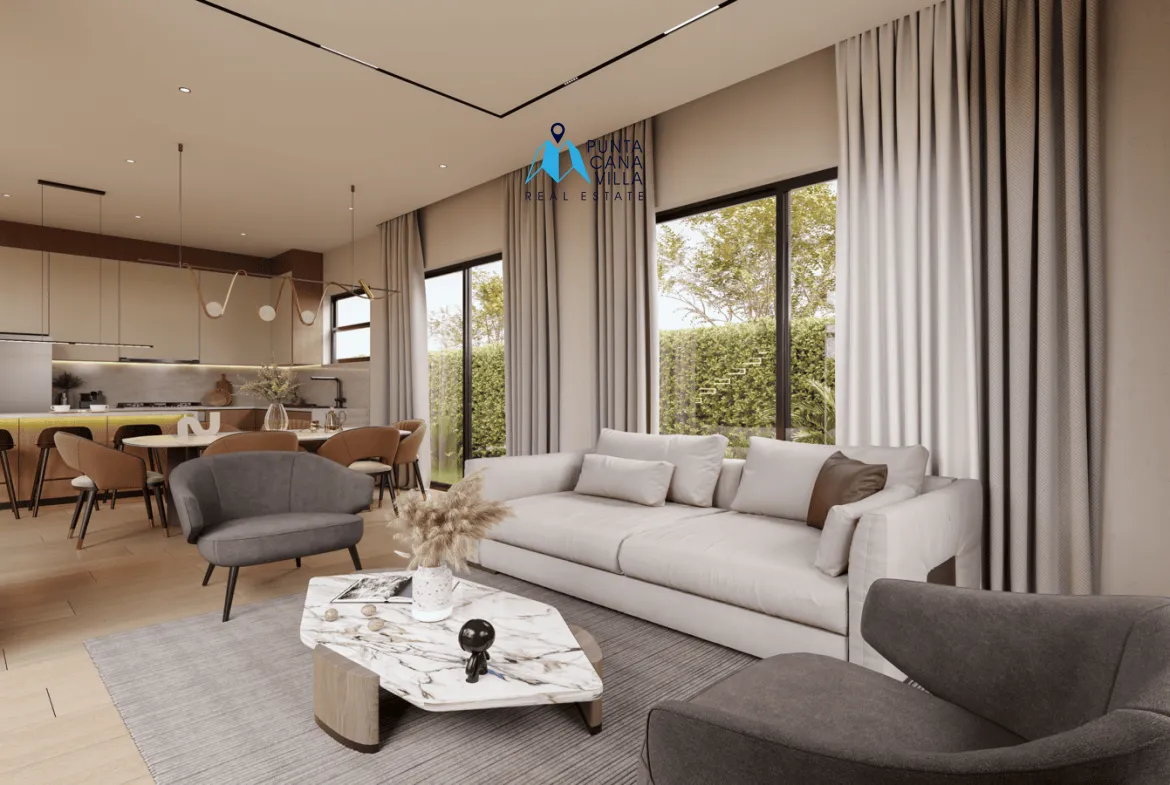 Midtown Residences Three Bedroom Bavaro Villa For Sale In Punta Cana ()