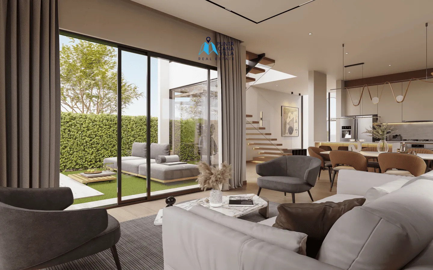 Midtown Residences 2 : Maison Bavaro de trois chambres à vendre à Punta Cana