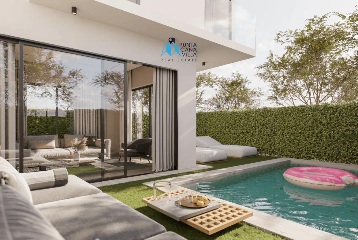 Midtown Residences Three Bedroom Bavaro Villa For Sale In Punta Cana ()