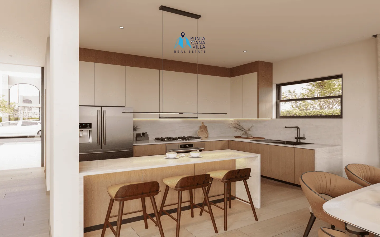 Midtown Residences 2 : Maison Bavaro de trois chambres à vendre à Punta Cana