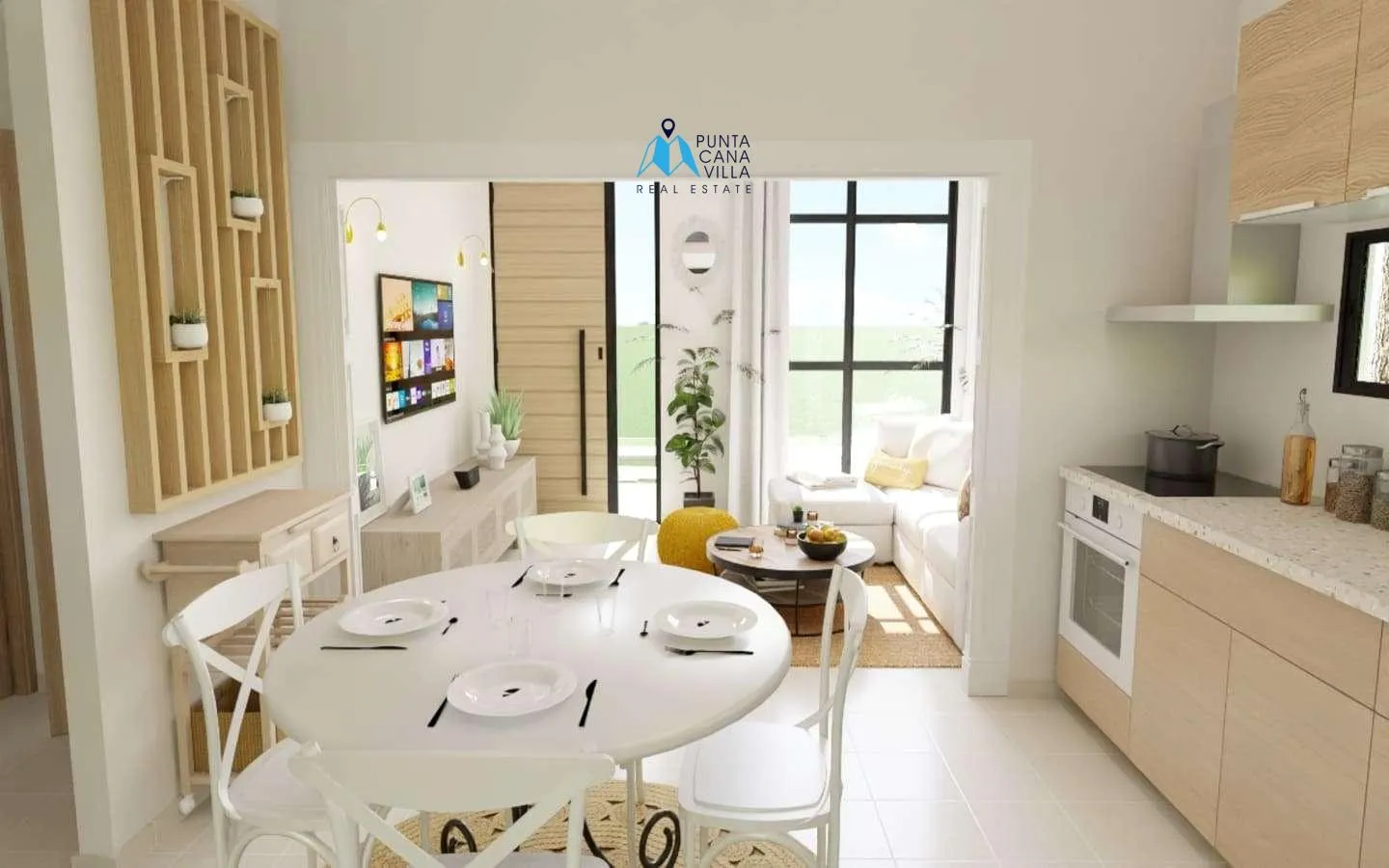 Heaven: Villa de dos habitaciones en venta en Macao, Punta Cana