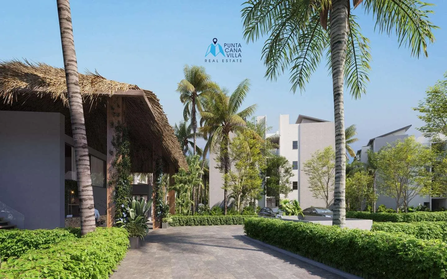 Residencias Riverside: Apartamento de dos habitaciones en venta en White Sands, Bávaro