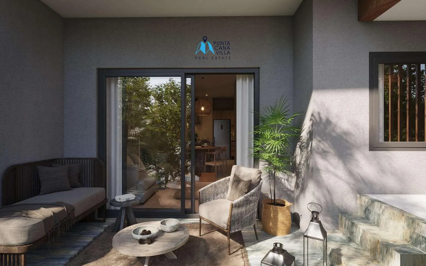Residencias Riverside: Apartamento de dos habitaciones en venta en White Sands, Bávaro
