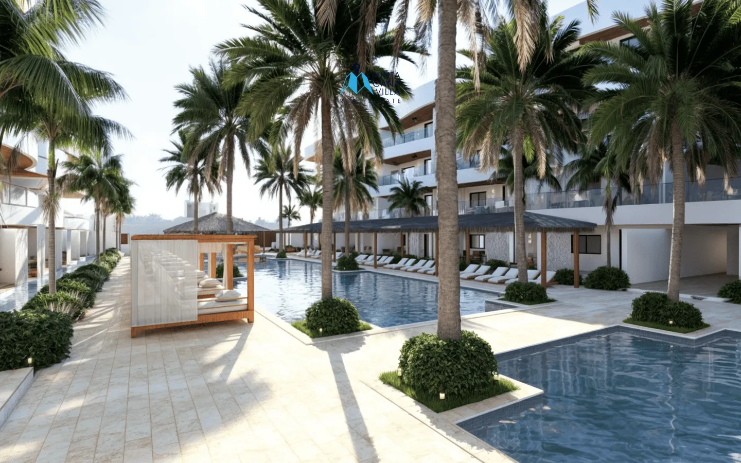 La experiencia Alana: Apartamento de dos habitaciones en venta en White Sands, Punta Cana
