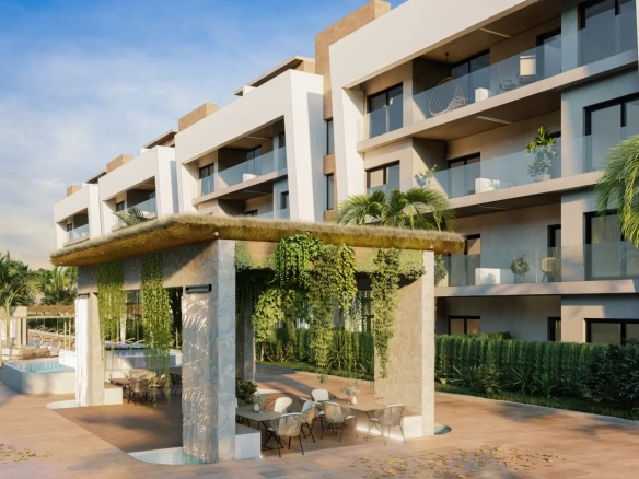 ID , Amplio apartamento de tres habitaciones en venta en Baliza Residences en White Sands, Punta Cana ()