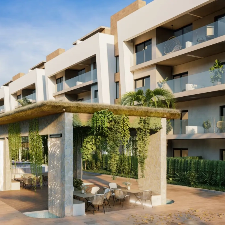ID , Amplio apartamento de tres habitaciones en venta en Baliza Residences en White Sands, Punta Cana ()