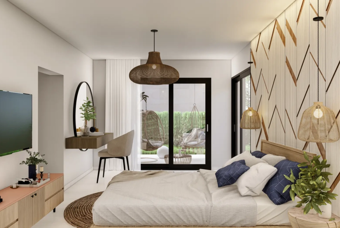 Amplio Apartamento de Tres Dormitorios en Venta en Baliza Residences en White Sands, Punta Cana
