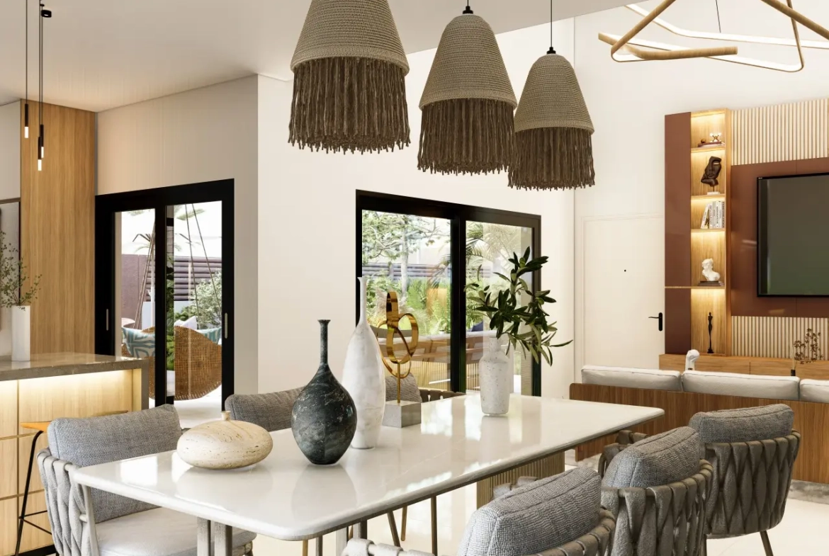 Amplio Apartamento de Tres Dormitorios en Venta en Baliza Residences en White Sands, Punta Cana
