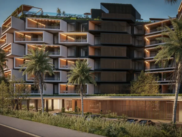 ID , Luxury Two Bedroom Penthouse with BBQ Area for Sale at Makai Residences, Juanillo Bay, Cap Cana ()
