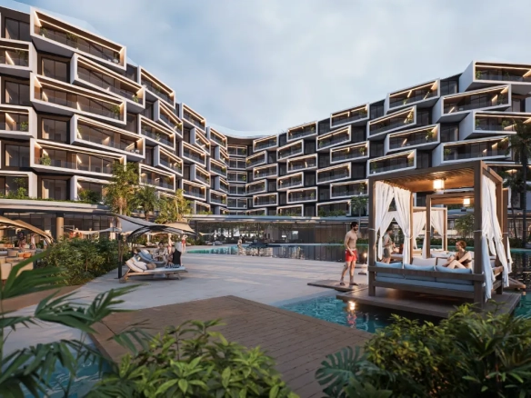 ID , Makai Residences Two Bedroom Apartment for Sale in Juanillo Bay, Cap Cana with Natural Pool ()