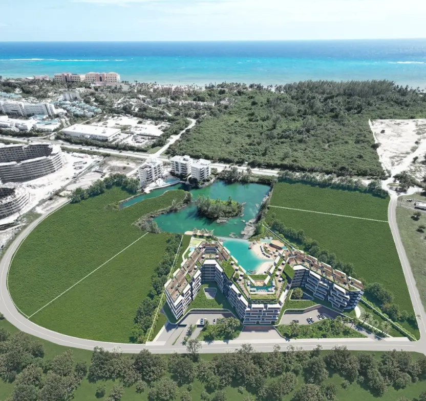 ID , Makai Residences Two Bedroom Apartment for Sale in Juanillo Bay, Cap Cana with Natural Pool ()