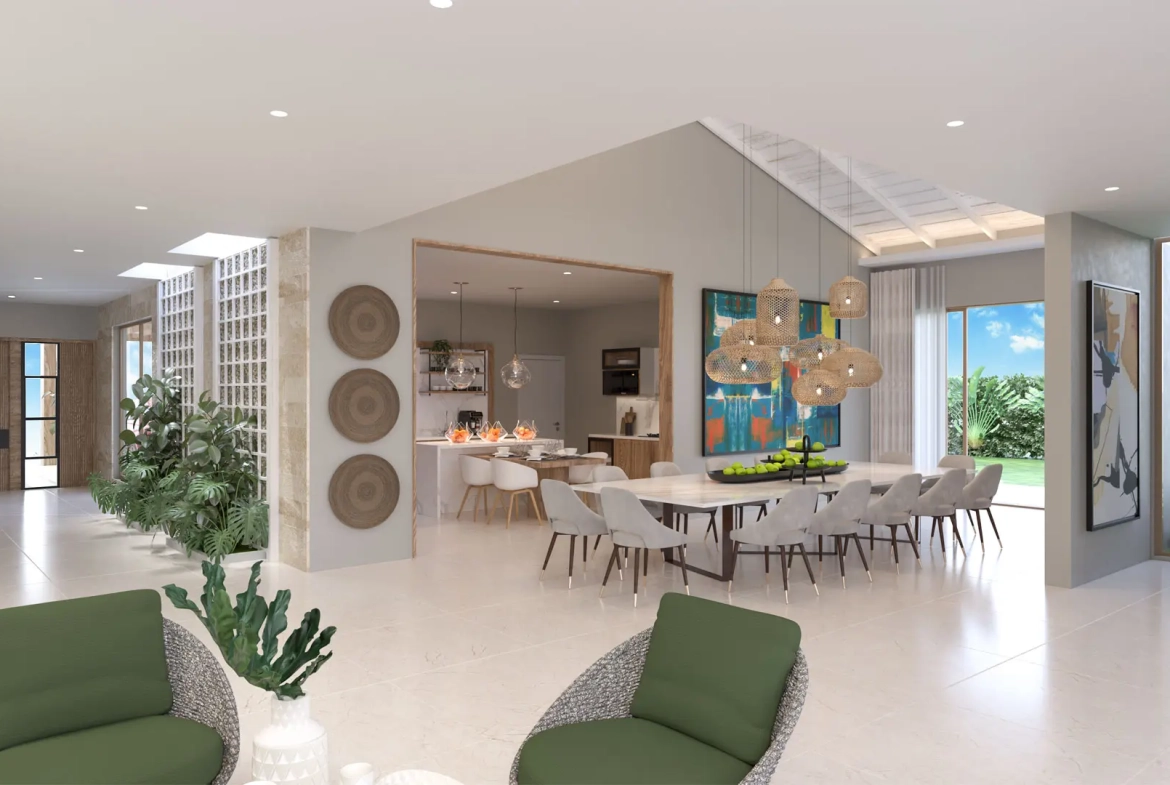 Luxueuse Maison de cinq chambres à vendre à Las Cañas 67, Casa de Campo, La Romana
