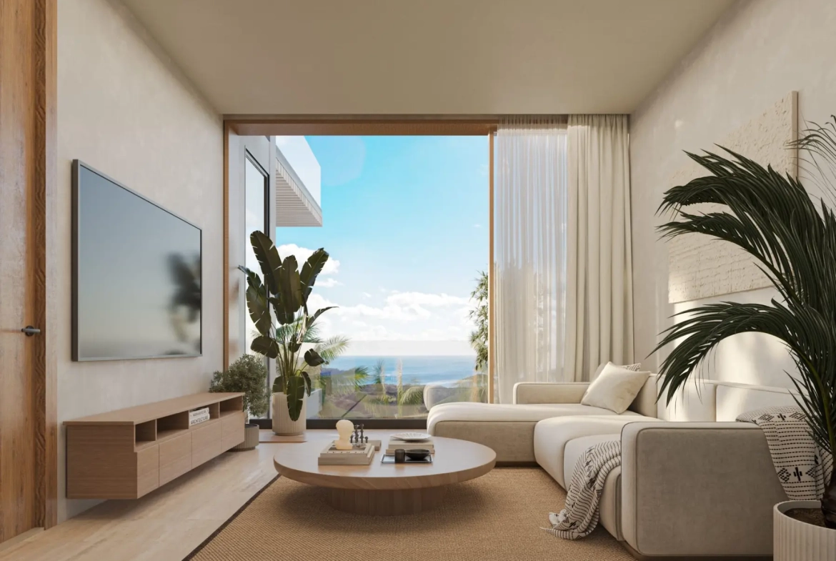 ID , Bonita Beach Residences One Bedroom Apartment with Maid's Room for Sale in Las Iguanas, Cap Cana ()