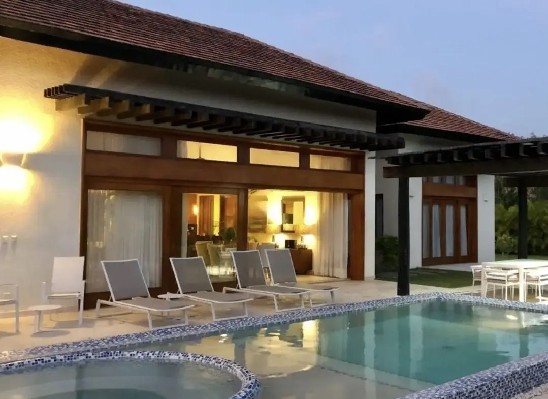ID , Green Village Residences Four Bedroom Villa for Sale in Cap Cana with Private Terrace ()