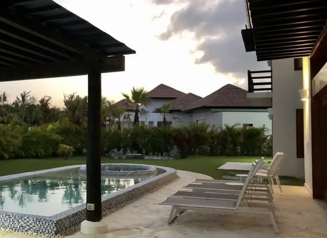 ID , Green Village Residences Four Bedroom Villa for Sale in Cap Cana with Private Terrace ()