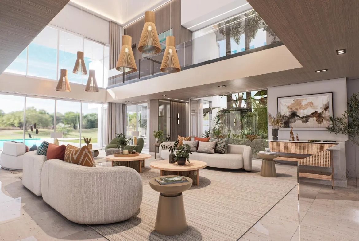 ID , Exclusive Six Bedroom Luxury Villa for Sale in Bahia Chavon , Casa de Campo, La Romana ()