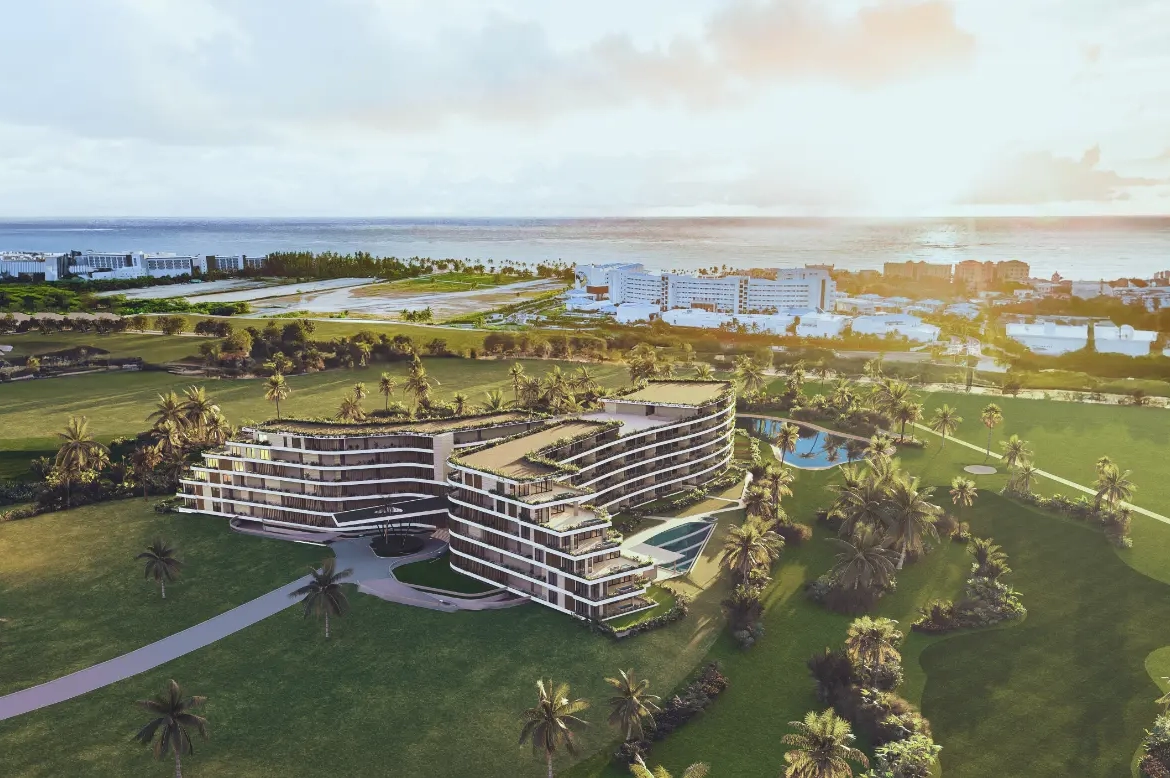 ID , Bonita Golf Residences One Bedroom Apartment with Family Room for Sale in Las Iguanas, Cap Cana ()