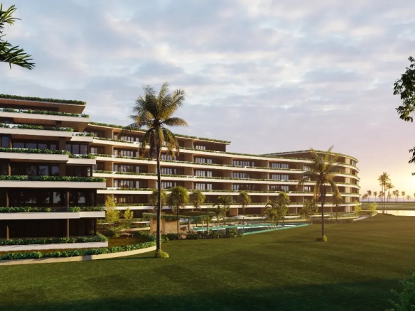 ID , Bonita Golf Residences One Bedroom Apartment with Family Room for Sale in Las Iguanas, Cap Cana ()