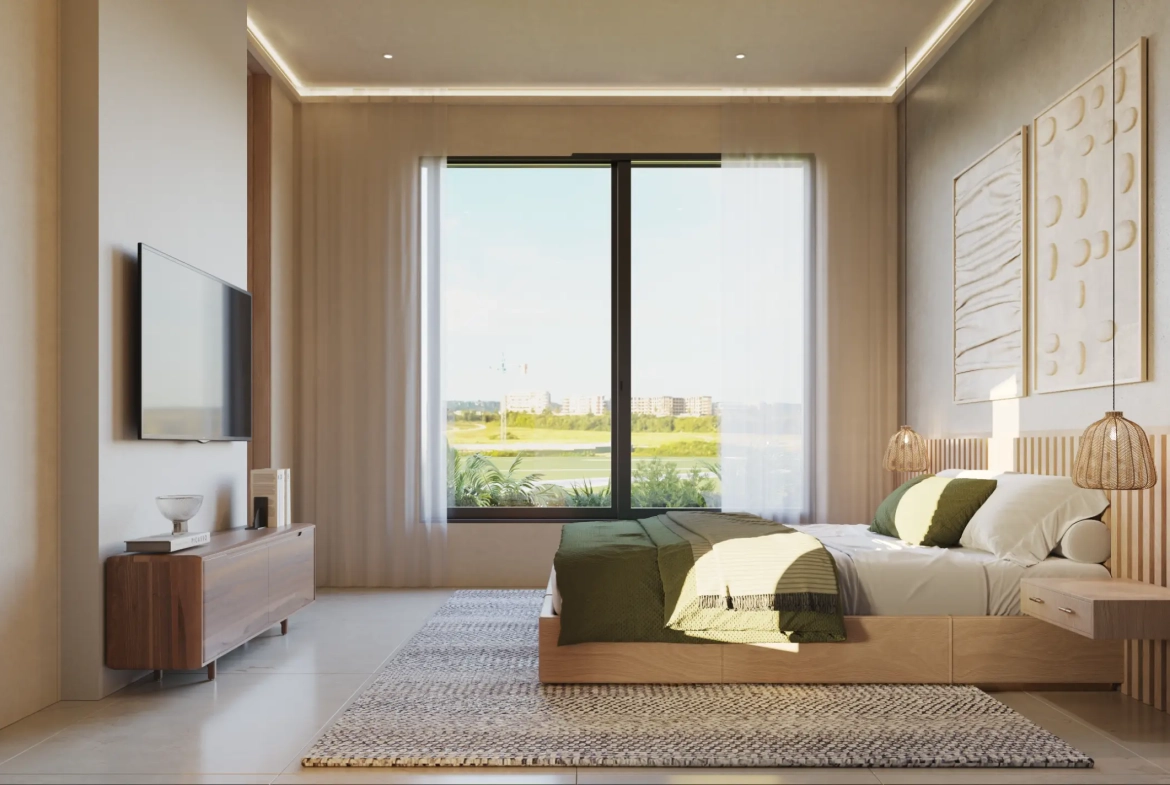 ID , Bonita Golf Residences Three Bedroom Apartment for Sale with Lobby in las Iguanas, Cap Cana ()
