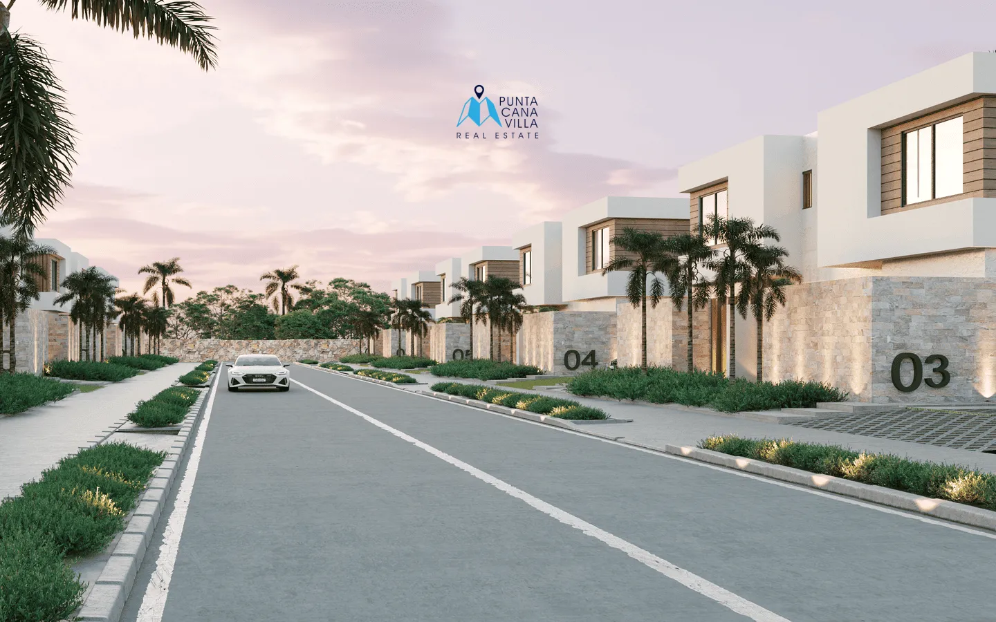EOS en Vista Cana: Villa dúplex de tres habitaciones en venta en Punta Cana