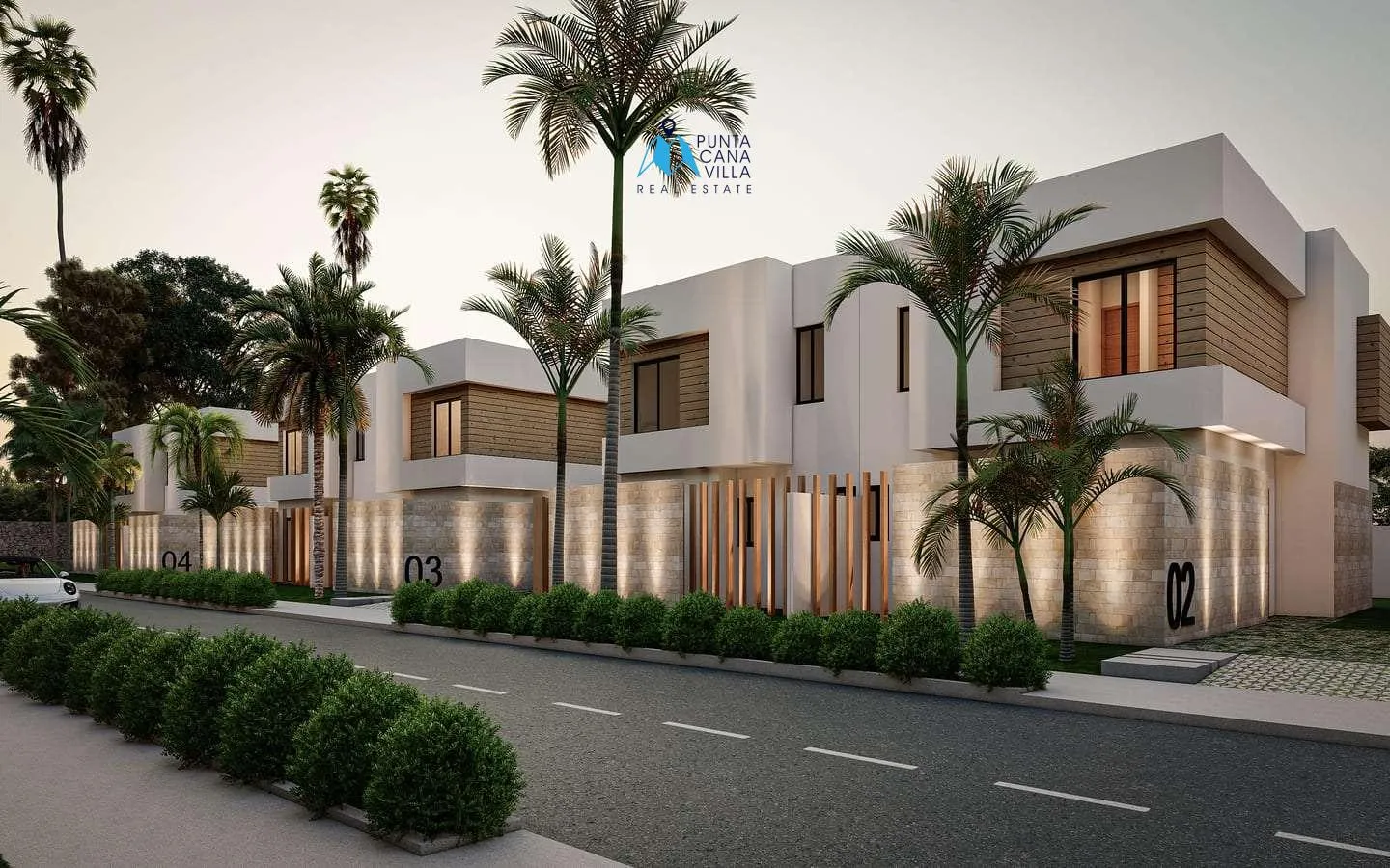 EOS en Vista Cana: Villa dúplex de tres habitaciones en venta en Punta Cana