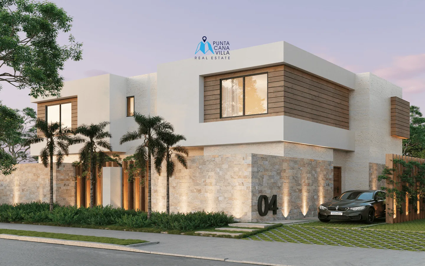 EOS en Vista Cana: Villa dúplex de tres habitaciones en venta en Punta Cana