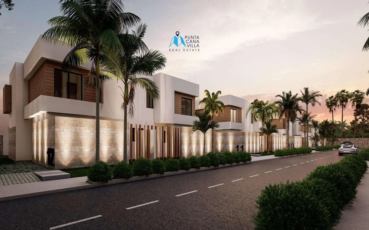 EOS en Vista Cana: Villa dúplex de tres habitaciones en venta en Punta Cana