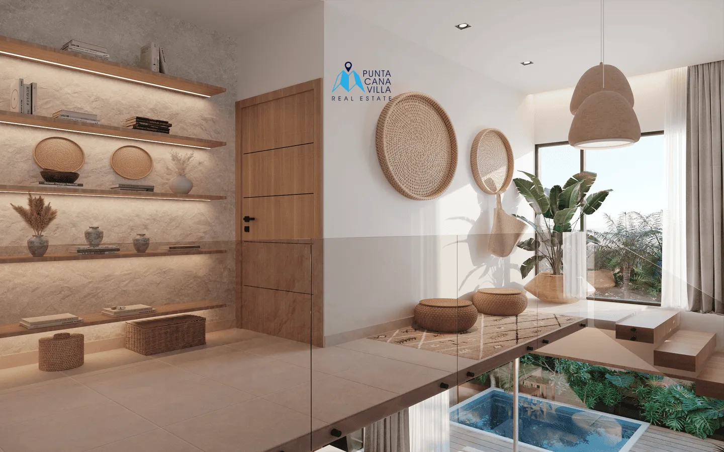 EOS en Vista Cana: Villa dúplex de tres habitaciones en venta en Punta Cana