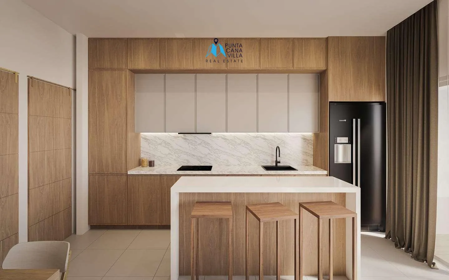EOS en Vista Cana: Villa dúplex de tres habitaciones en venta en Punta Cana