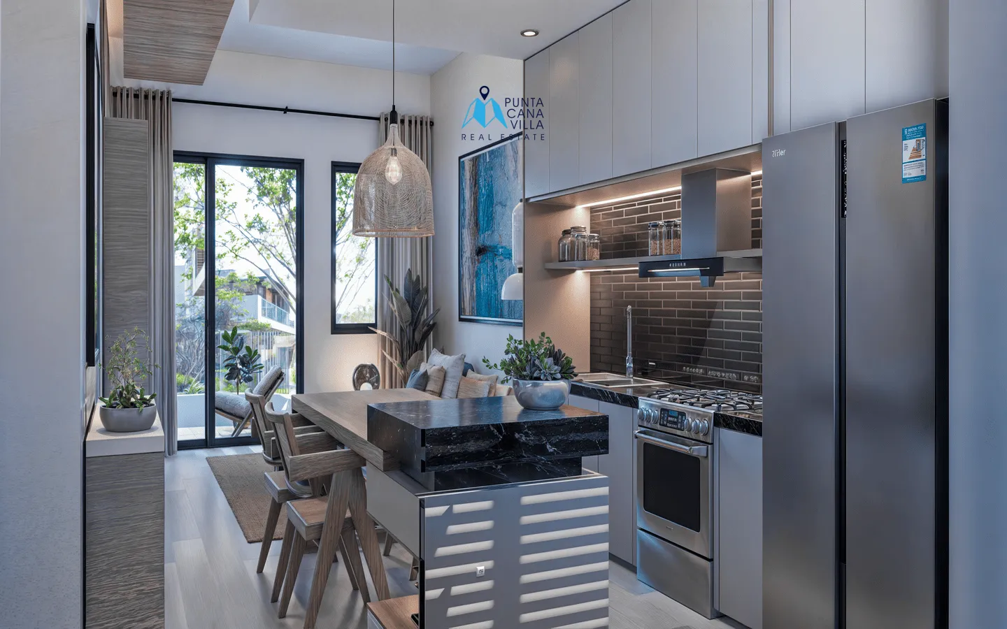Atza Living en Vista Cana: Apartamento de un dormitorio en venta en Punta Cana