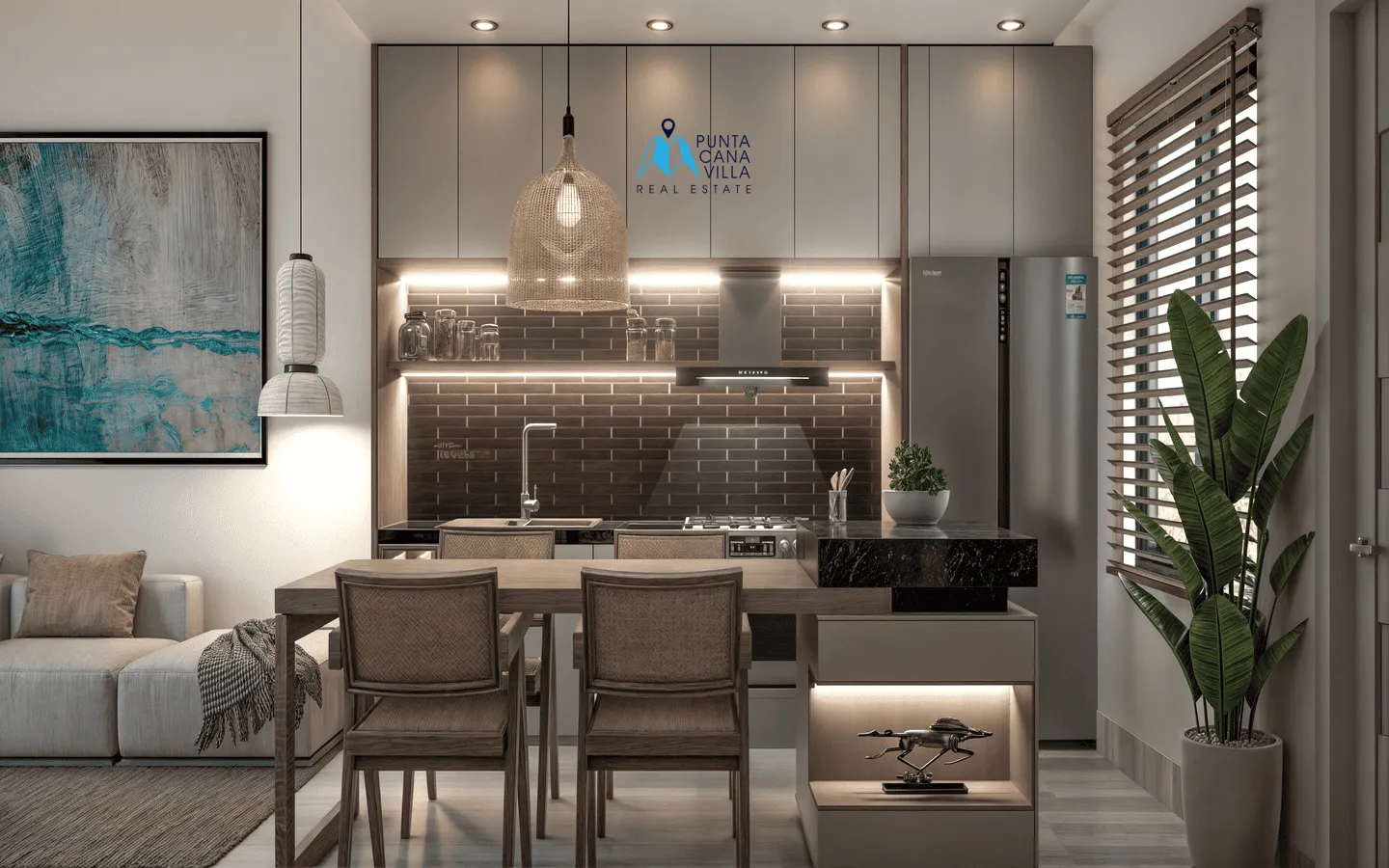 Atza Living en Vista Cana: Apartamento de un dormitorio en venta en Punta Cana
