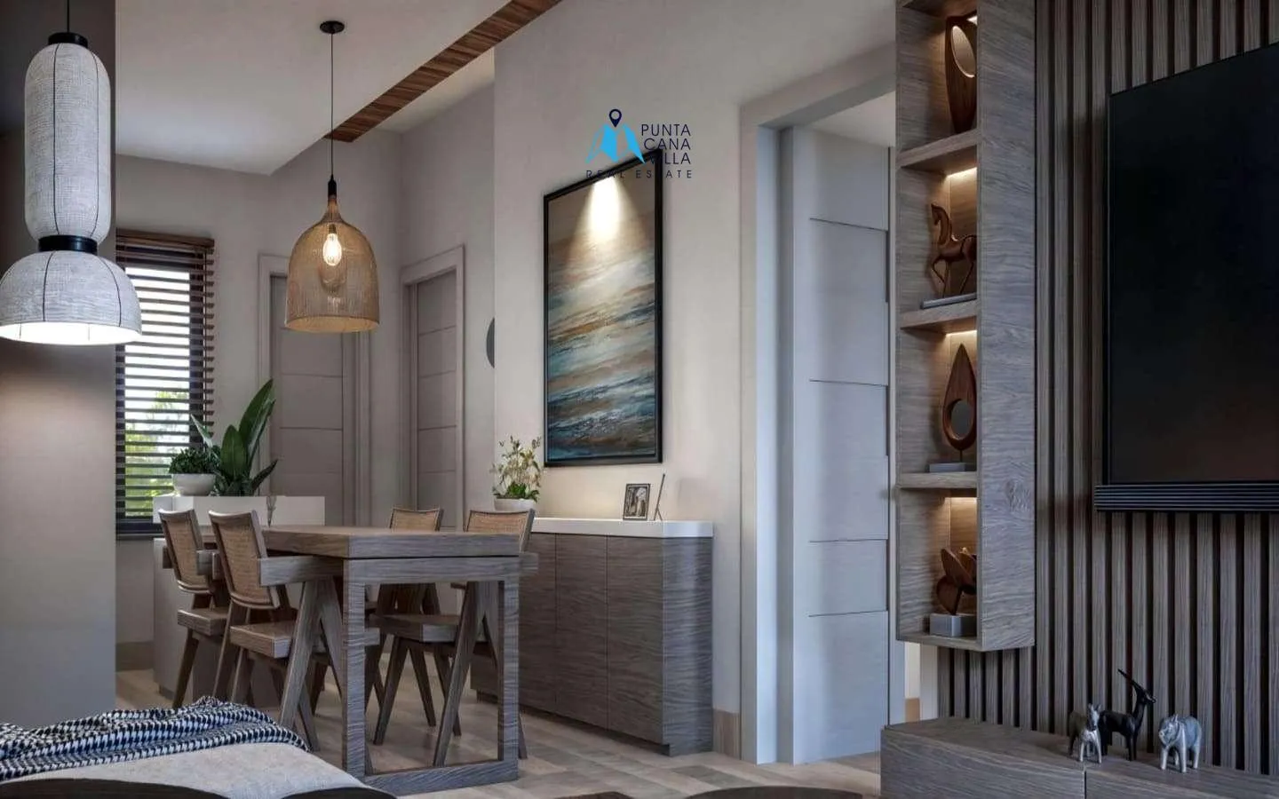 Atza Living en Vista Cana: Apartamento de un dormitorio en venta en Punta Cana