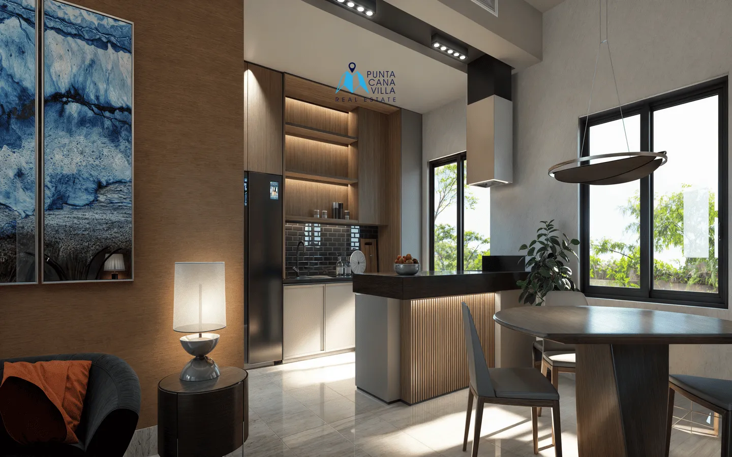 Atza living en Vista Cana: Apartamento de dos habitaciones en venta en Punta Cana