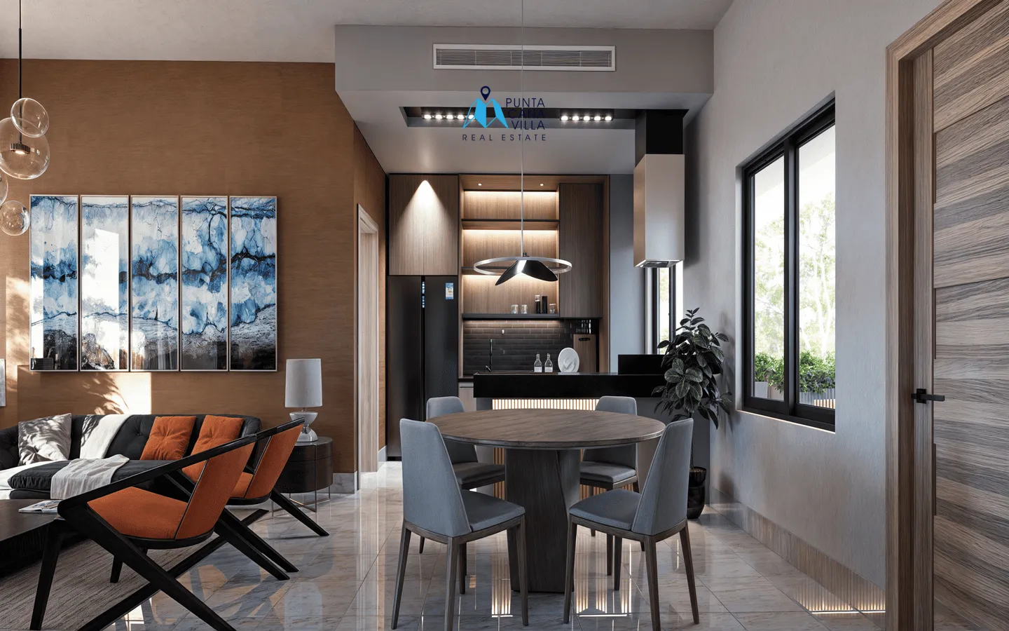 Atza living en Vista Cana: Apartamento de dos habitaciones en venta en Punta Cana