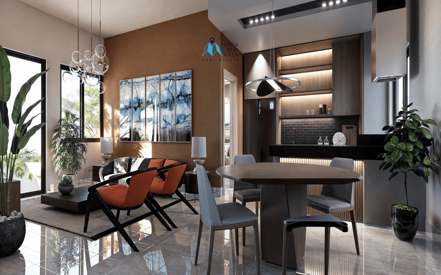 Atza living en Vista Cana: Apartamento de dos habitaciones en venta en Punta Cana