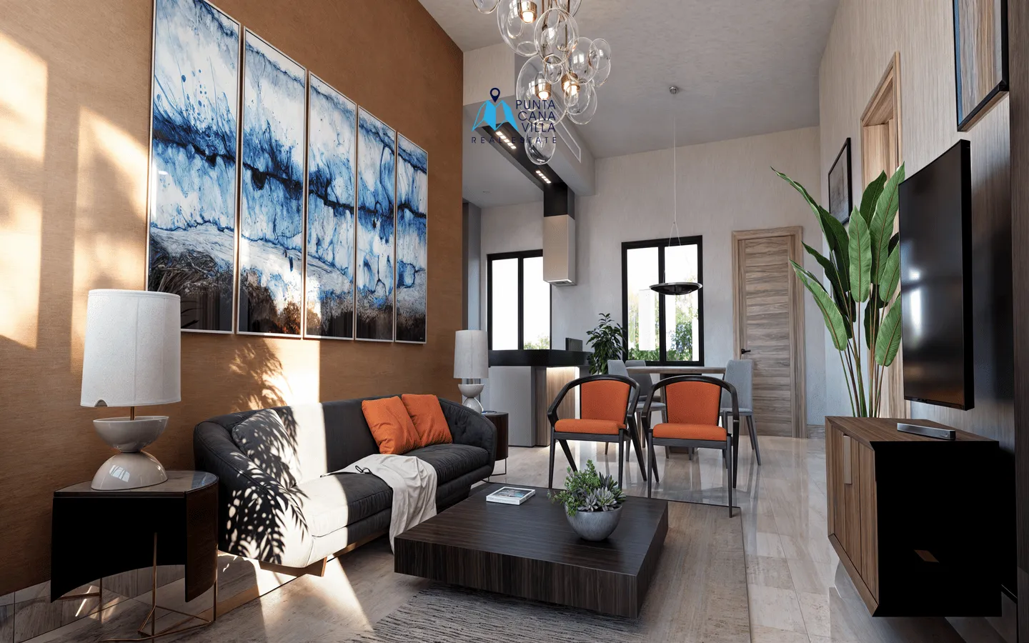 Atza living en Vista Cana: Apartamento de dos habitaciones en venta en Punta Cana