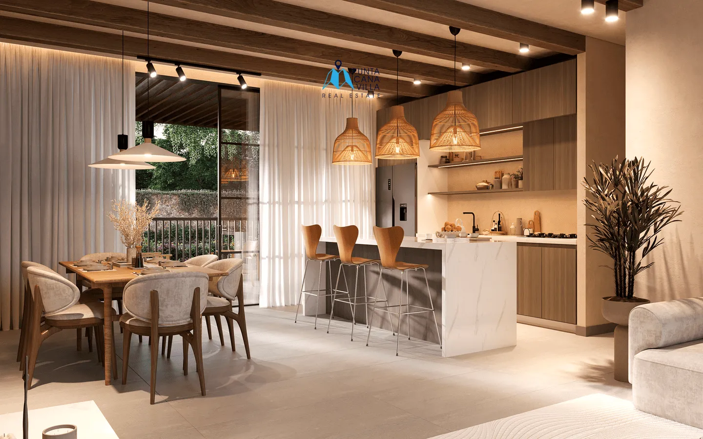 Monterezzo at Vista Cana – Apartamento de lujo de 2 dormitorios con terraza en venta en Punta Cana